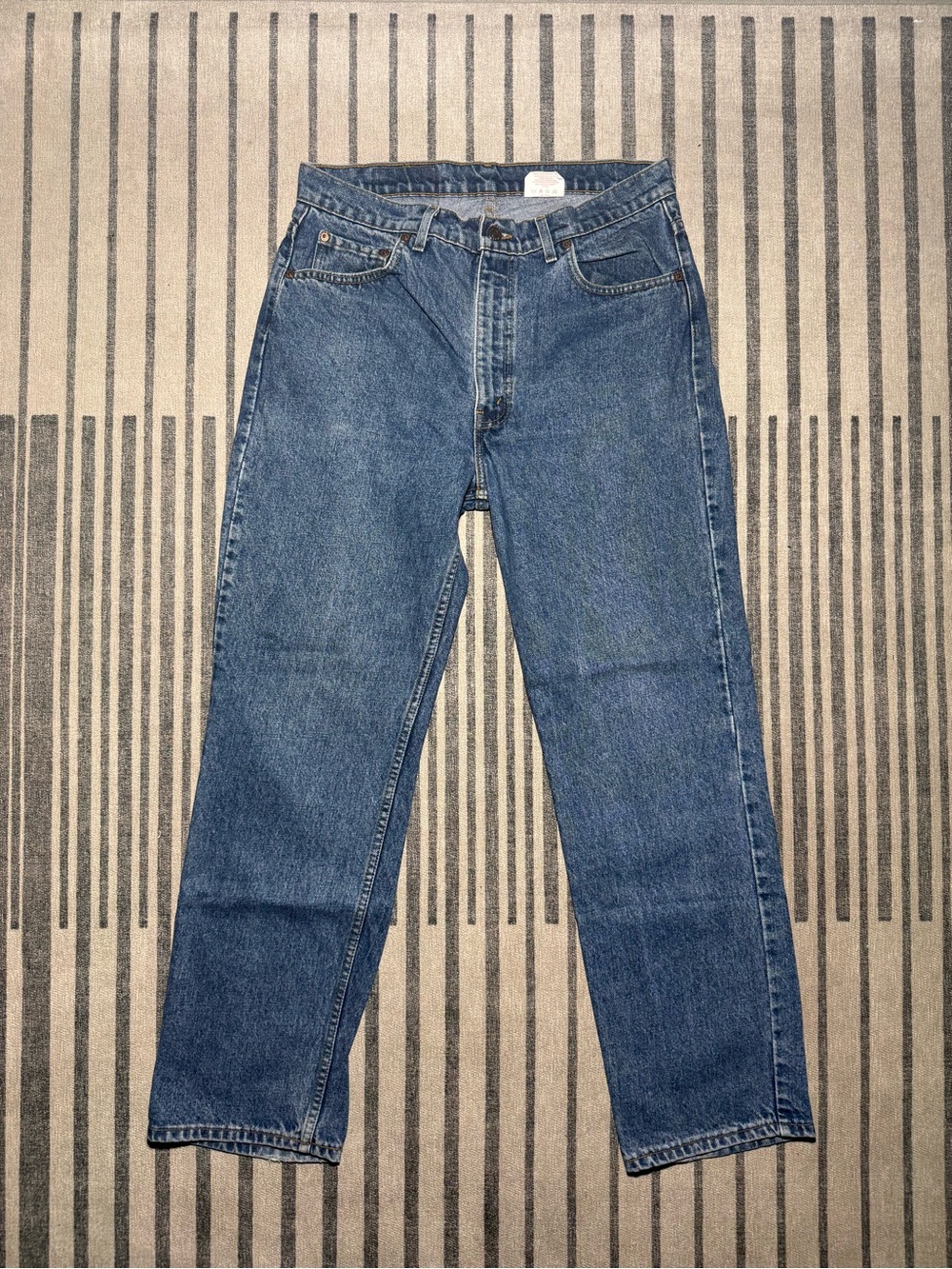 Vintage 1990s Levi's 516 Rigid Straight Leg Denim Jeans